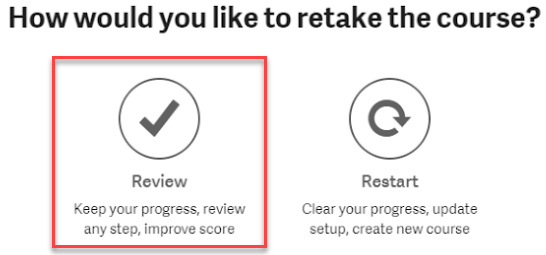 How to Retake a Course – iGrad Support
